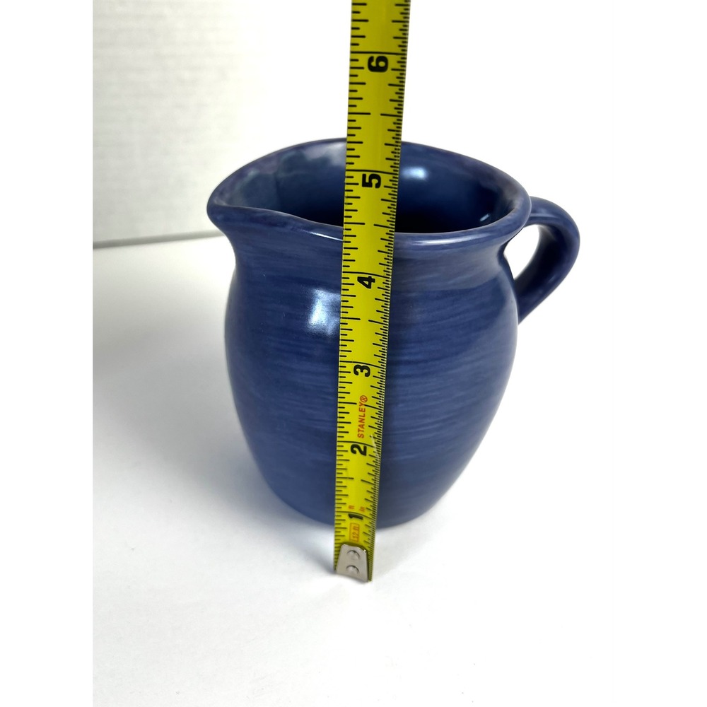 Pfaltzgraff Blue‎ Pitcher Creamer Made In Mexico Collectible Stonewear - Picture 6 of 7